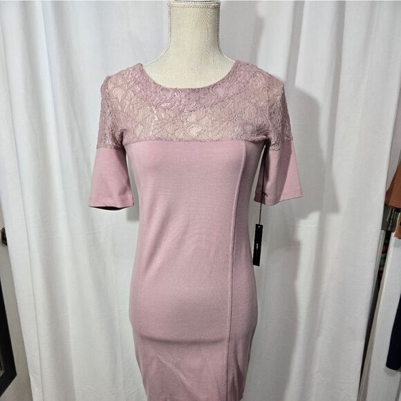 BCBGMAXAZRIA shift dress  lilac NWT - Picture 12 of 12